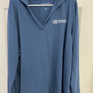 Port Authority Women's Slate Blue Hoodie